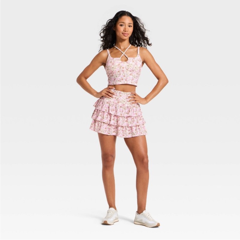 JoyLab Layered Ruffle Skort - Picture 3 of 3